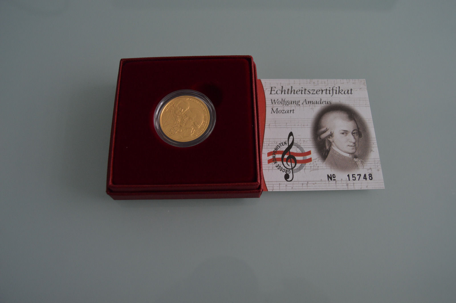 Mozart : quelques objets de collection récememnt vendus sur eBay